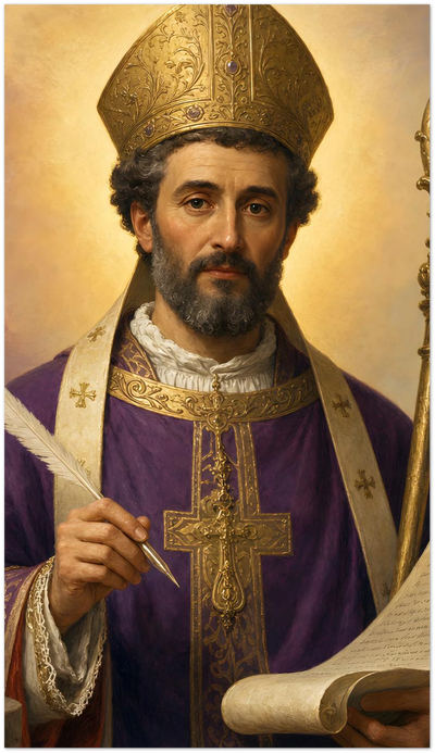 St. Sidonius Apollinaris Holy Cards