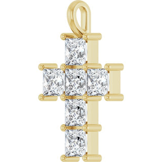 14K Yellow 2 1/3 CTW Natural Diamond Pendant