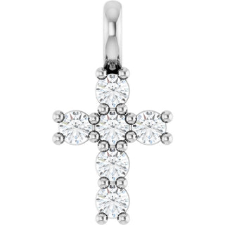 Sterling Silver 1/6 CTW Lab-Grown Diamond Pendant