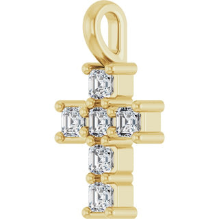 10K Yellow 1/3 CTW Natural Diamond Pendant