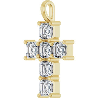 14K Yellow 2 CTW Natural Diamond Pendant