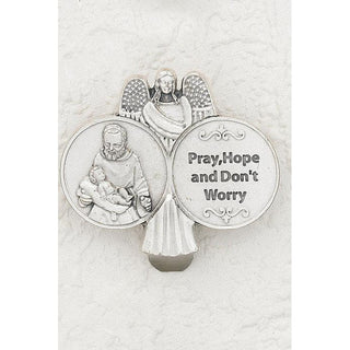 3-Pack - Padre Pio Visor Clip