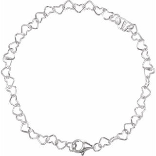 4.5 mm Heart Chain