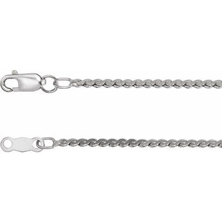 1.7 mm Serpentine Chain