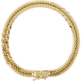 6.2 mm Diamond-Cut Curb Chain