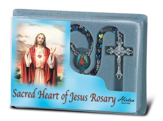 Sacred Heart Of Jesus Specialty Rosary Boxed