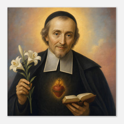 St. Jean Eudes - Devotional Canvas