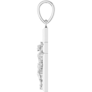 Platinum Crucifix Pendant