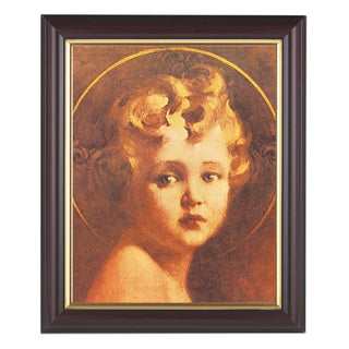 Chambers,Light Of World 8X10 In Walnut Frame 10.25X12.25"