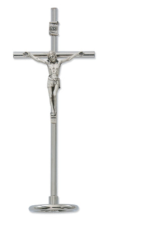 6.5-inch Metal Crucifix Boxed