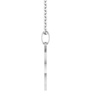 Sterling Silver Star of David 18" Necklace
