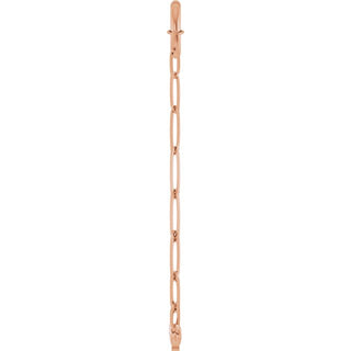14K Rose Charm 7" Bracelet