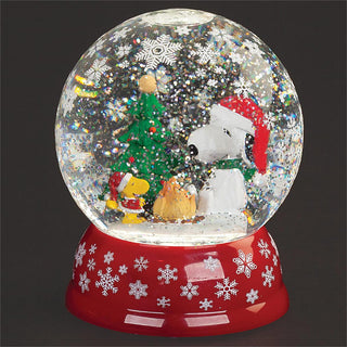 5.7-Inch Lighted Swirl Campfire Dome Snoopy - 120Mm