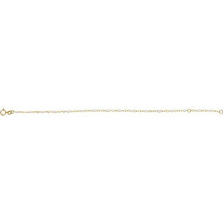 2 mm Enamel Bead Adjustable Chain