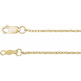 1.25 mm Rope Chain 