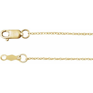1.25 mm Rope Chain 
