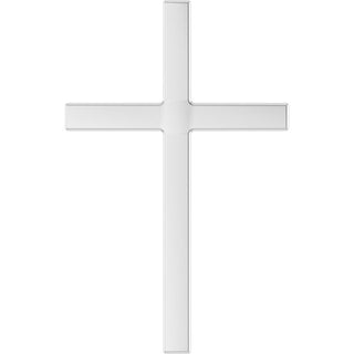 Platinum 33x20.9 mm Cross Pendant