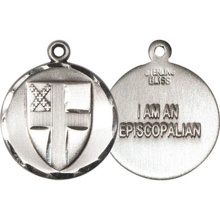 Sterling Silver Episcopal Pendant w/24" Chain