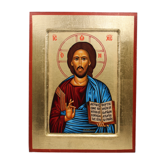 Pantocrator Christ the Teacher - Gold Leaf - 3 Sizes