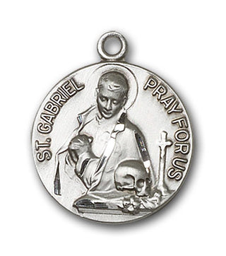 Sterling Silver Saint Gabriel of the Blessed Virgin
