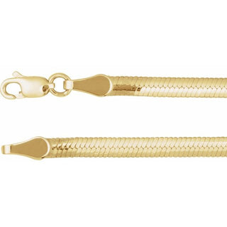 32 Mm Reversible Diamond Cut Snake Chain