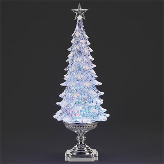 19.7-Inch Lighted Tree With 3 Way Switch And Rotating Lights