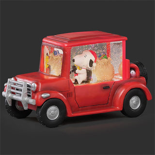 10-Inch Lighted Swirl Snoopy Atv Christmas