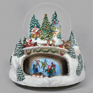 5-Inch Musical Rotating Kids Dome Village 100Mm