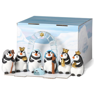 4-Inch Penguin Pageant - 8-Piece Set