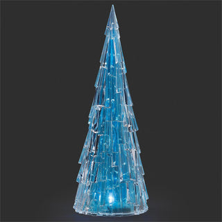 22-Inch Lighted Icy Tree