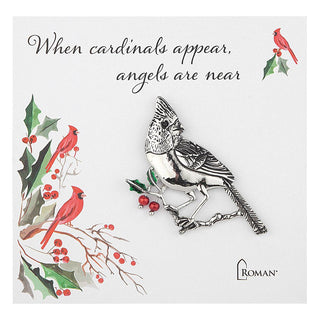 24-Piece Set Cardinal Pins With Display - 2.75-Inch