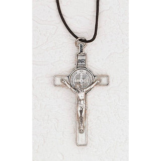 3 inch St Benedict Crucifix with Mother of Pearl