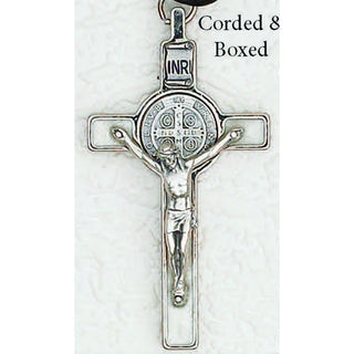 3 inch St Benedict Crucifix with Mother of Pearl