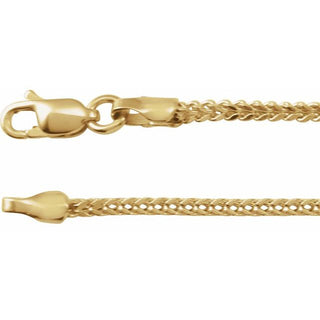 1.5 mm Hollow Franco Chain
