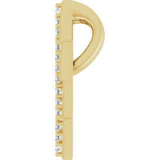 14K Yellow 1/5 CTW Natural Diamond Star of David Pendant