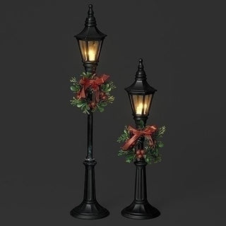 14 & 18-Inch Led 2-Piece St Lamp Post