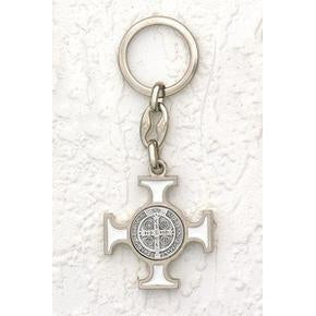 6-Pack - 1-1/2-inch St. Benedict King Ring Black Enamel