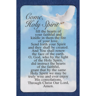 Bulk Come Holy Spirit Prayer Cards