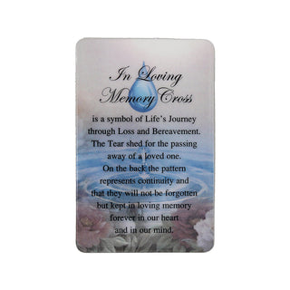 Bulk In Loving Memory Prayer Card