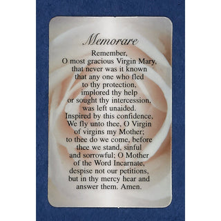 Bulk The Memorare Prayer Cards
