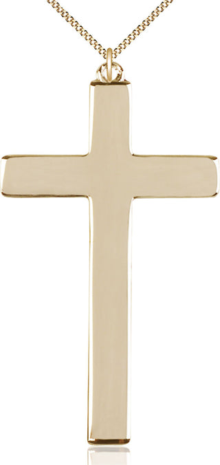14kt Gold Filled Cross Medal Catholic Jewelry