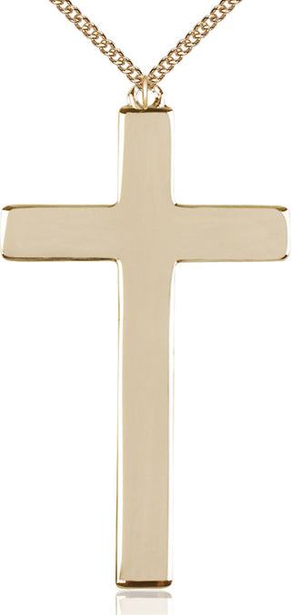 14kt Gold Filled Cross Medal Catholic Jewelry