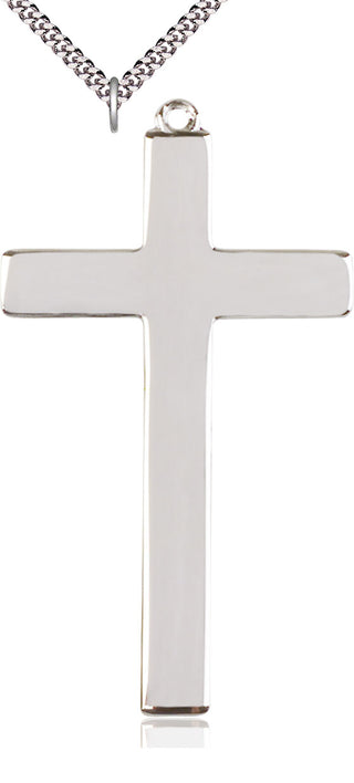 Sterling Silver Cross Medal Catholic Jewelry