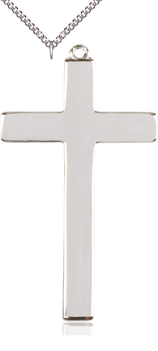 Sterling Silver Cross Medal Catholic Jewelry