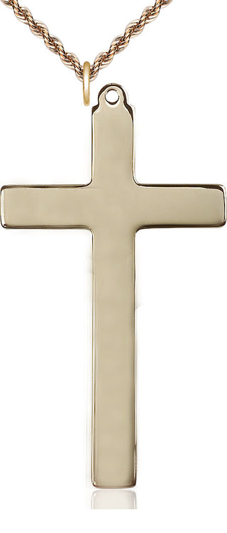 14kt Gold Filled Choir Cross Medal Catholic Jewelry