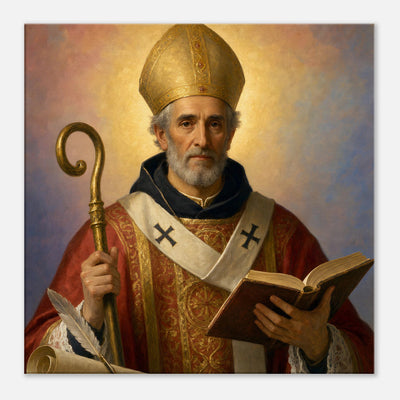 St. Anselm of Canterbury - Devotional Canvas