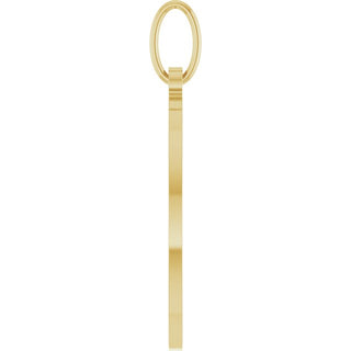 14K Yellow Chai Pendant