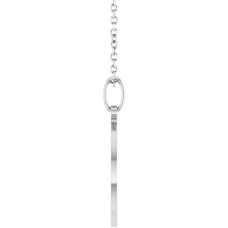 Sterling Silver Chai 16-18" Necklace