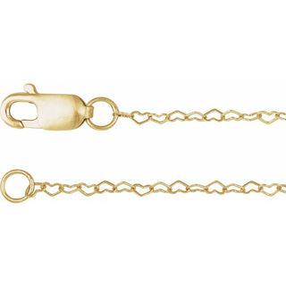 .8 mm Heart Chain