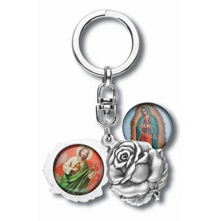 Ol Guadalupe / St Jude Keyring 3-Pack